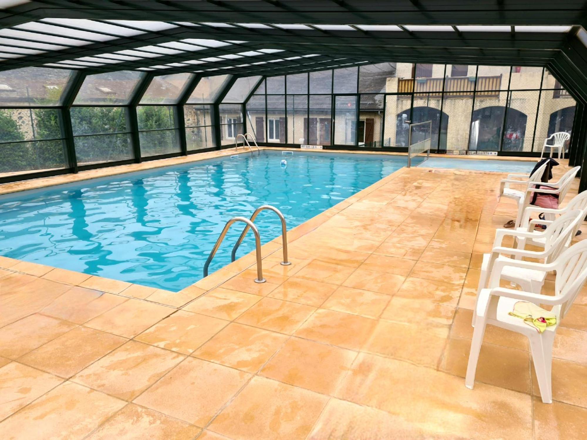 Escapade Montagne En Famille, Appartement Cosy Avec Piscine Couverte Bielle Kültér fotó